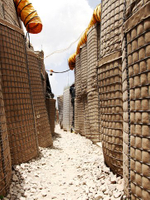 Забор для развертывания лагеря беспорядков